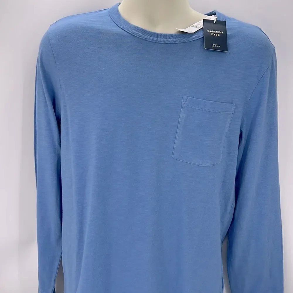 J Crew blue long sleeve shirt size small